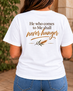 Bread of Life Christian T-Shirt – Unisex John 6:35 Faith-Based Graphic Tee