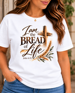 Bread of Life Christian T-Shirt – Unisex John 6:35 Faith-Based Graphic Tee