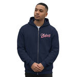 Zealous Cozy Classic Full-Zip Hoodie — Soft Fleece Zip-Up Sweatshirt