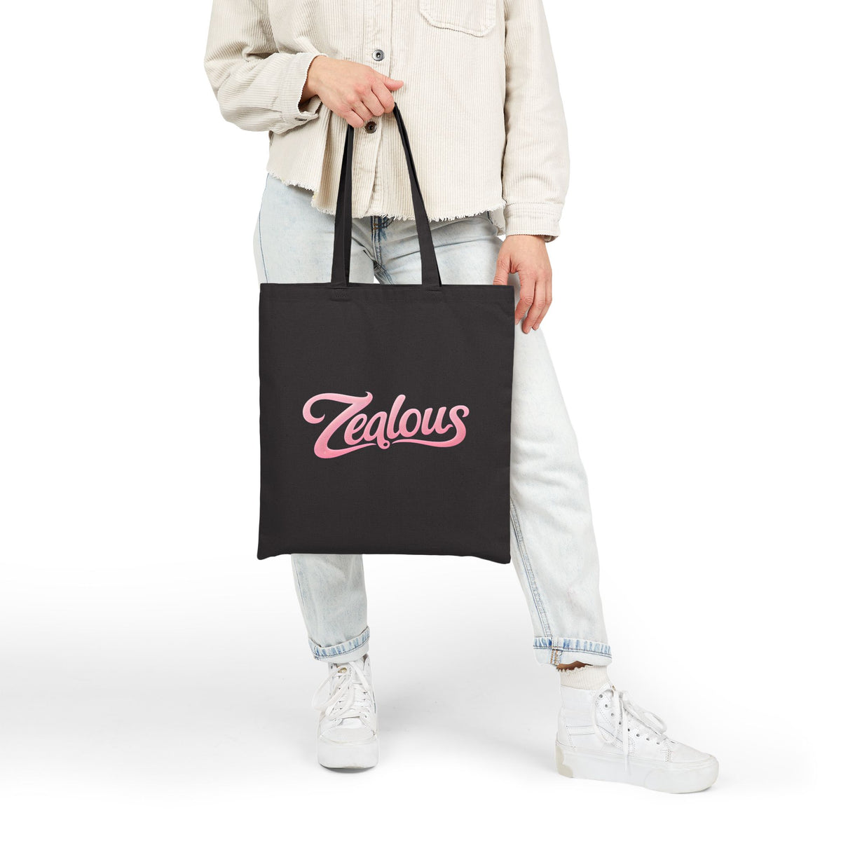 Zealous Cotton Canvas Tote Bag
