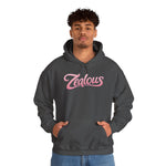 Zealous Cozy Hooded Sweatshirt — Unisex Cotton-Poly Blend