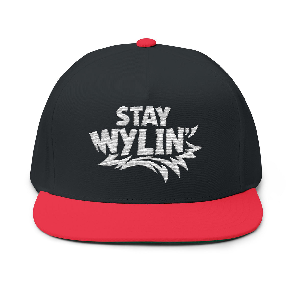 Stay Wylin' Flat Bill Cap (Embroidery)