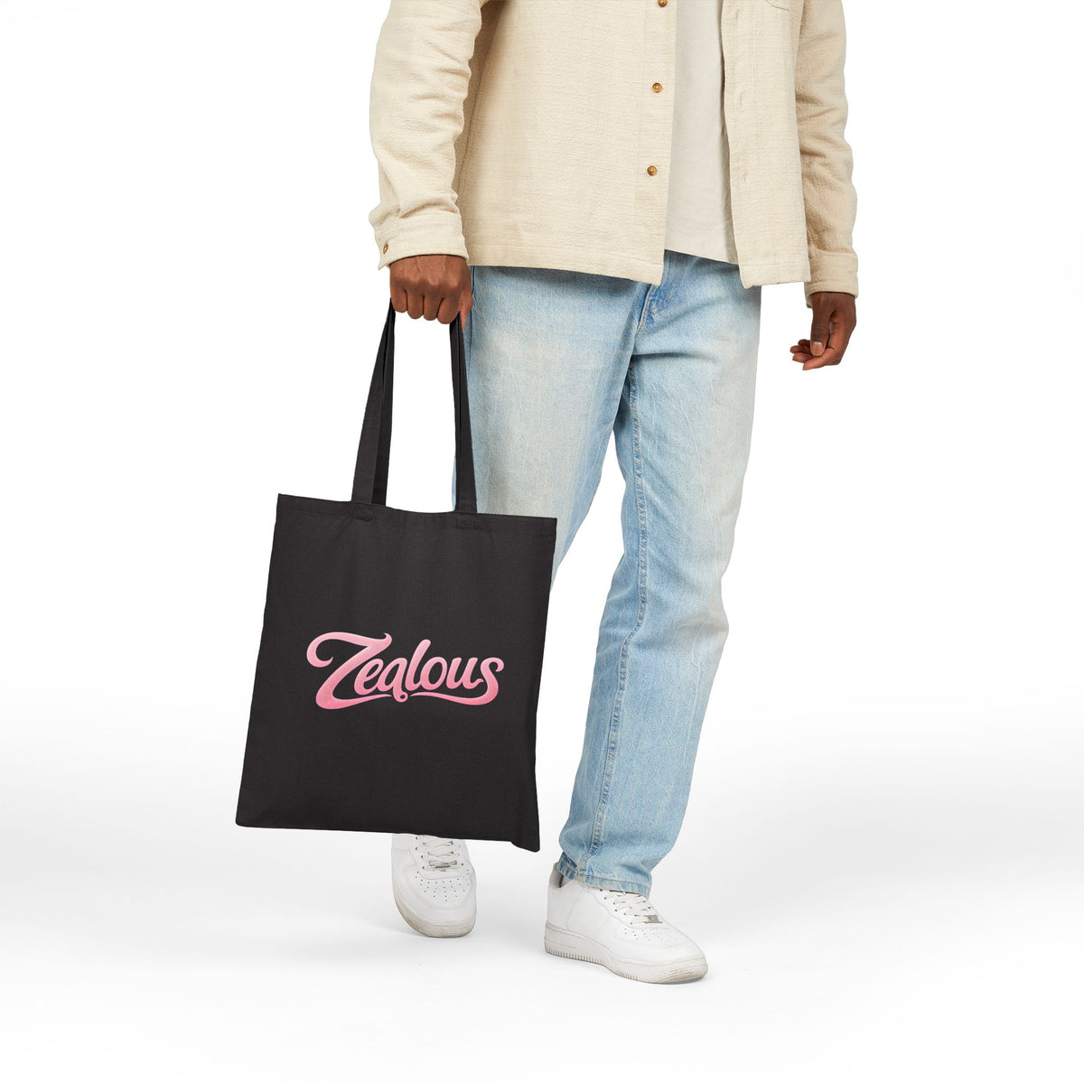 Zealous Cotton Canvas Tote Bag