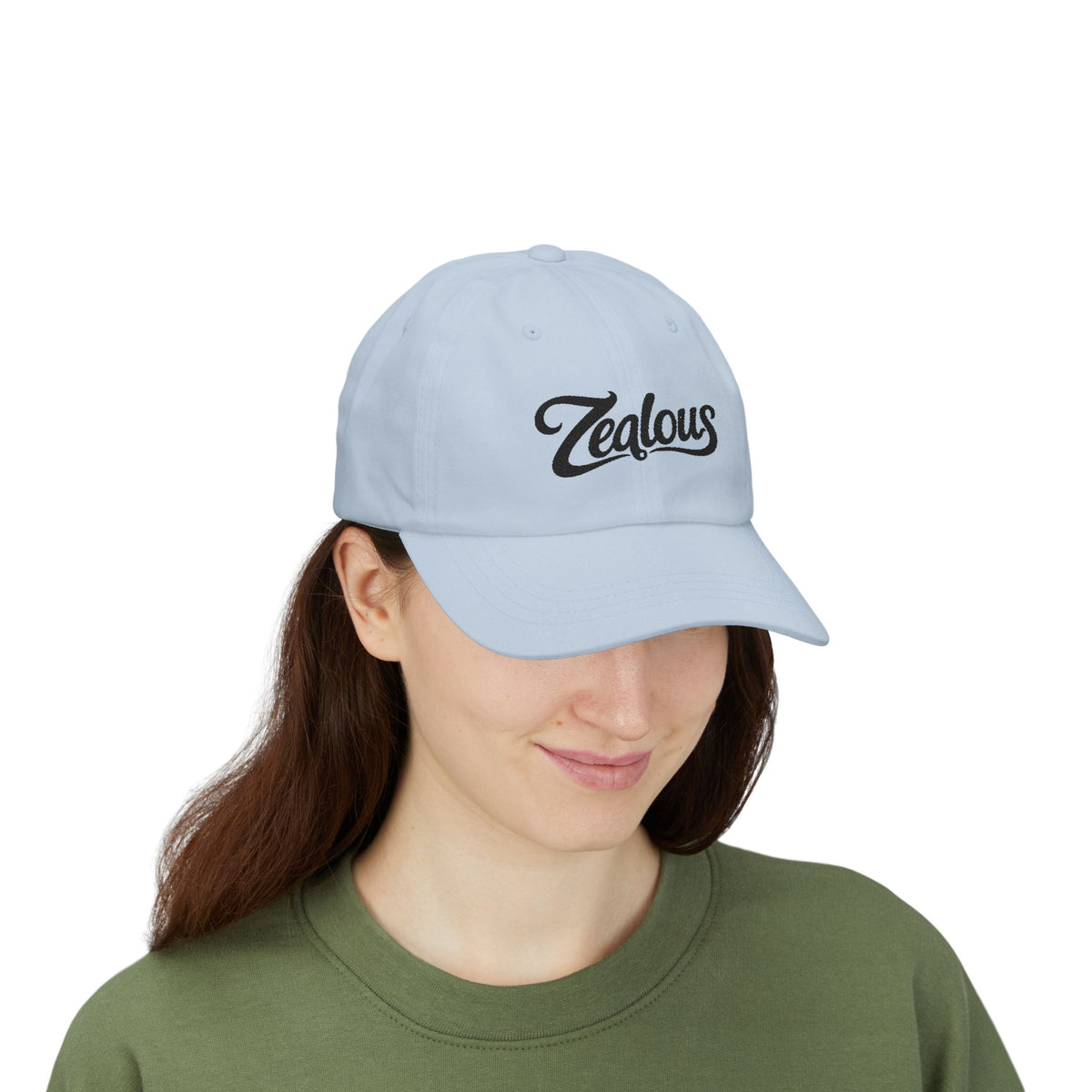 Zealous Classic Dad Cap — Vintage Brass Closure Cotton Baseball Hat