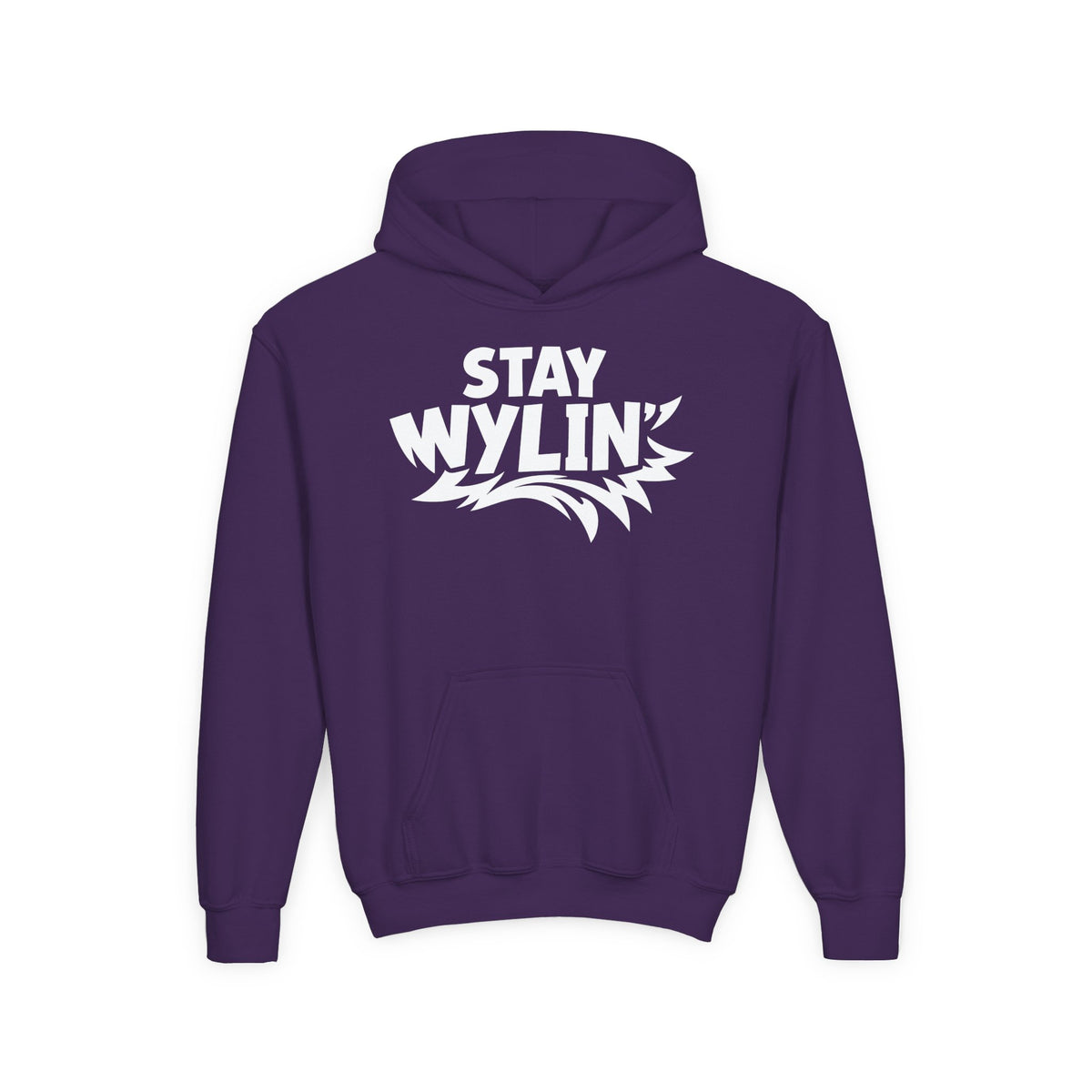 Stay Wylin' Youth Heavy Blend Hooded Sweatshirt