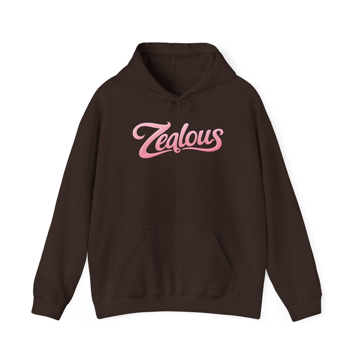 Zealous Cozy Hooded Sweatshirt — Unisex Cotton-Poly Blend