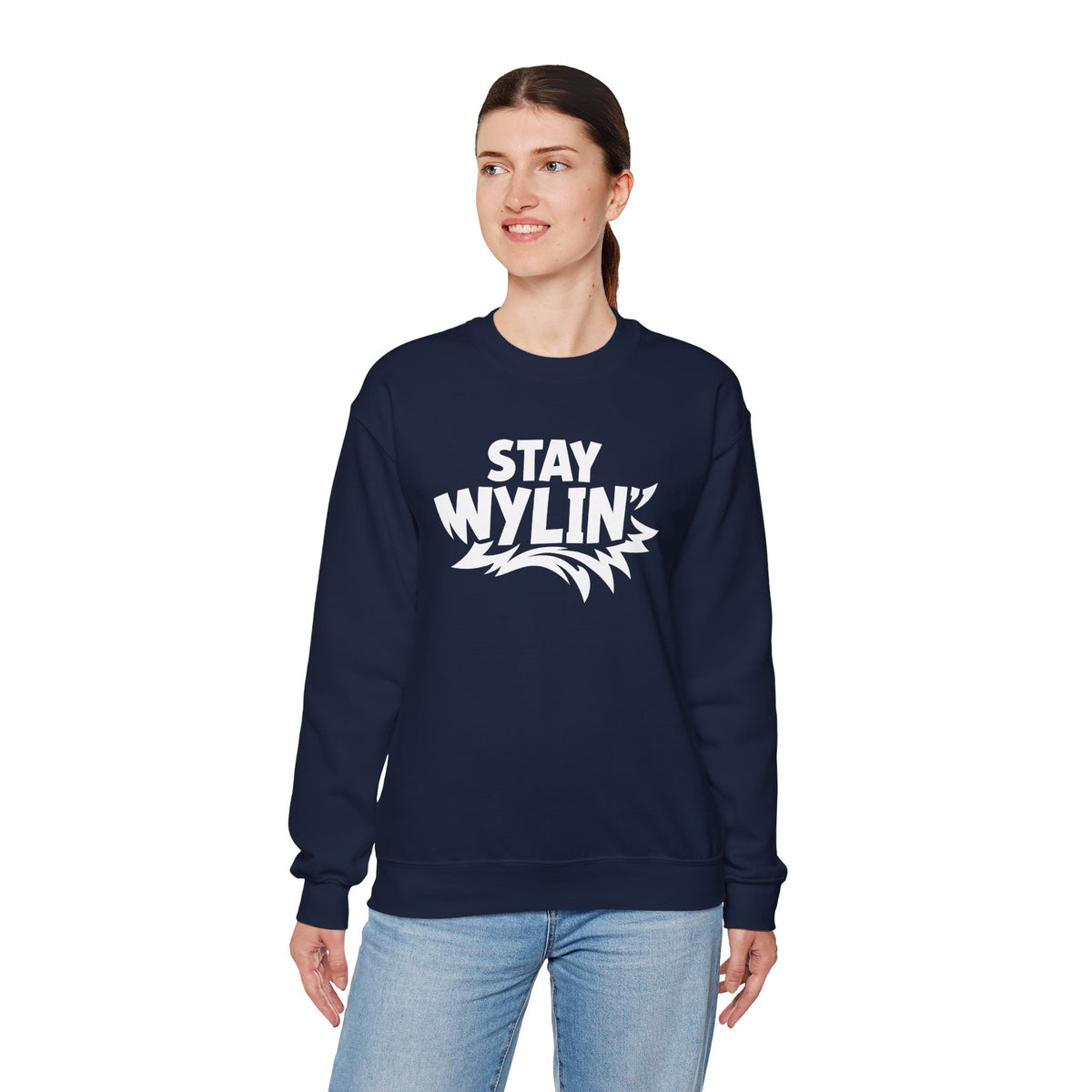 Stay Wylin' Unisex Heavy Blend™ Crewneck Sweatshirt
