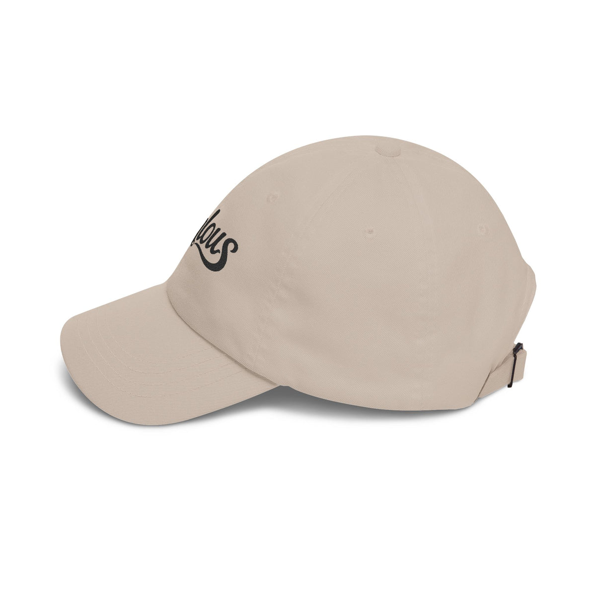 Zealous Classic Dad Cap — Vintage Brass Closure Cotton Baseball Hat