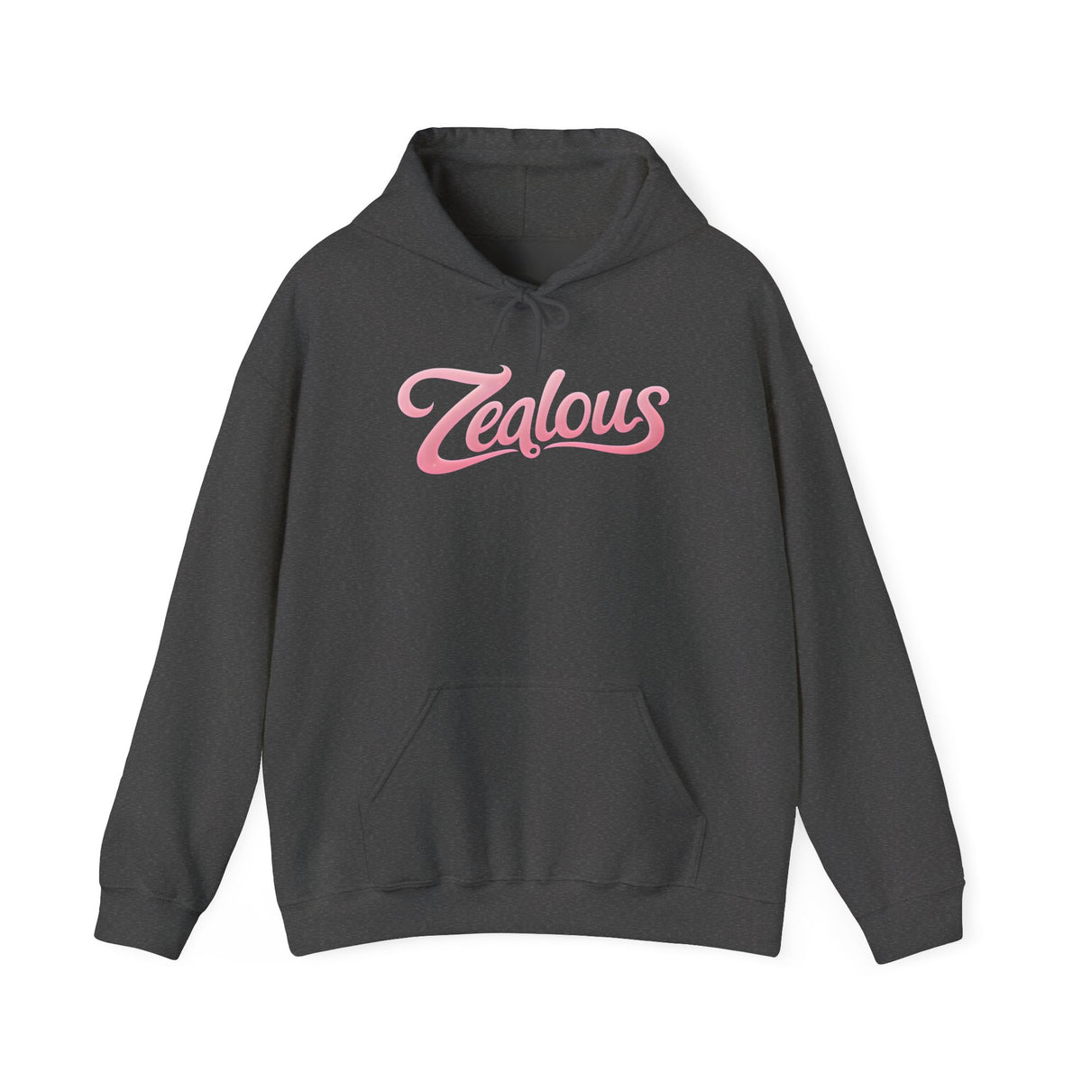 Zealous Cozy Hooded Sweatshirt — Unisex Cotton-Poly Blend