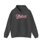 Zealous Cozy Hooded Sweatshirt — Unisex Cotton-Poly Blend