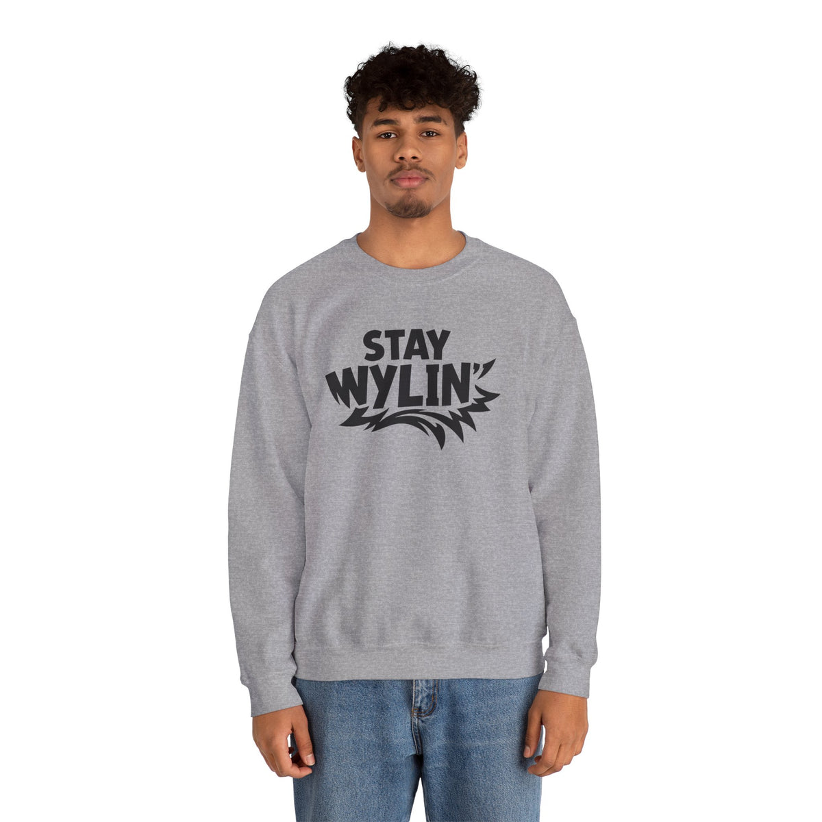 Stay Wylin' Unisex Heavy Blend™ Crewneck Sweatshirt