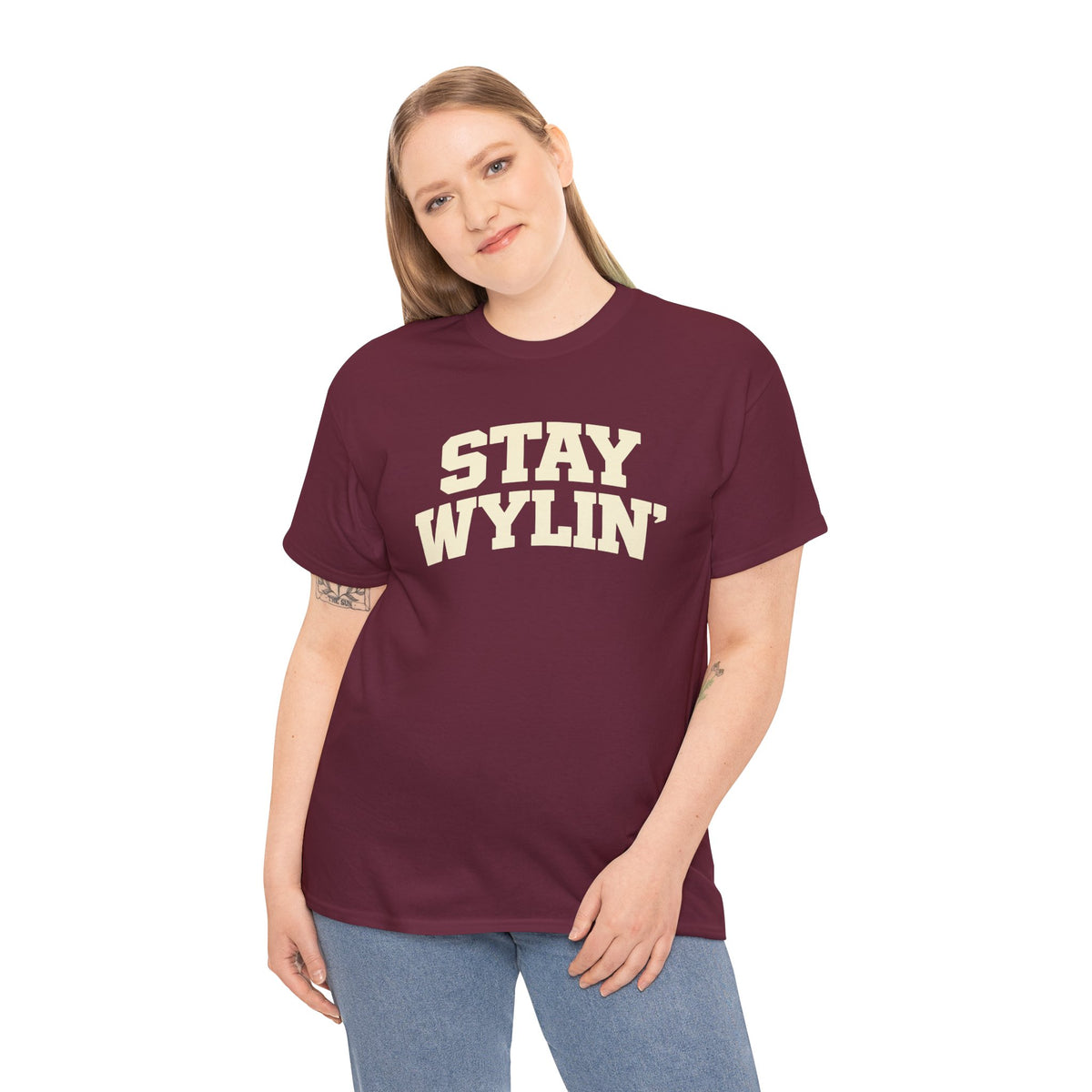 Vintage Stay Wylin' Unisex Heavy Cotton T-Shirt