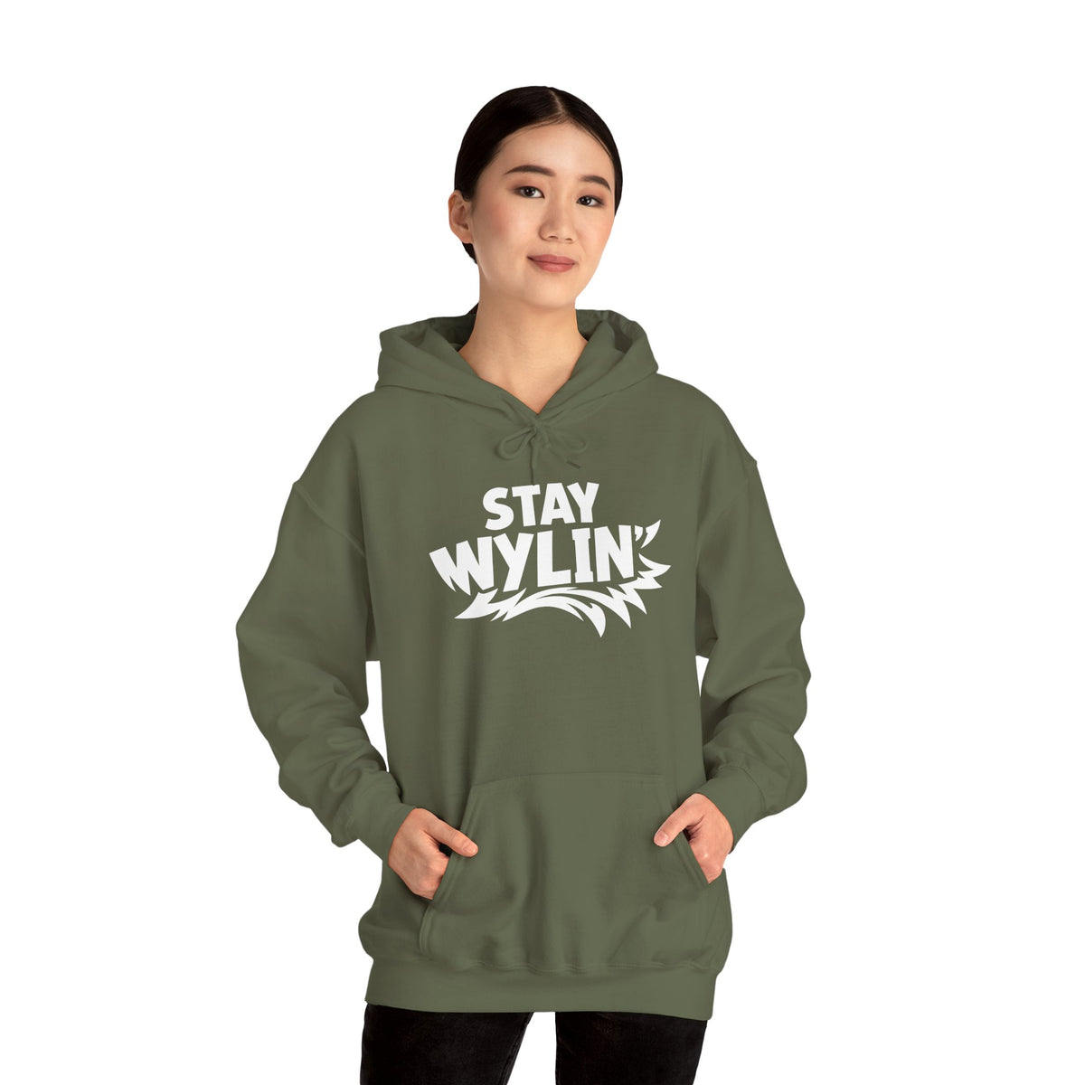 Stay Wylin' Unisex Heavy Blend™ Hooded Sweatshirt