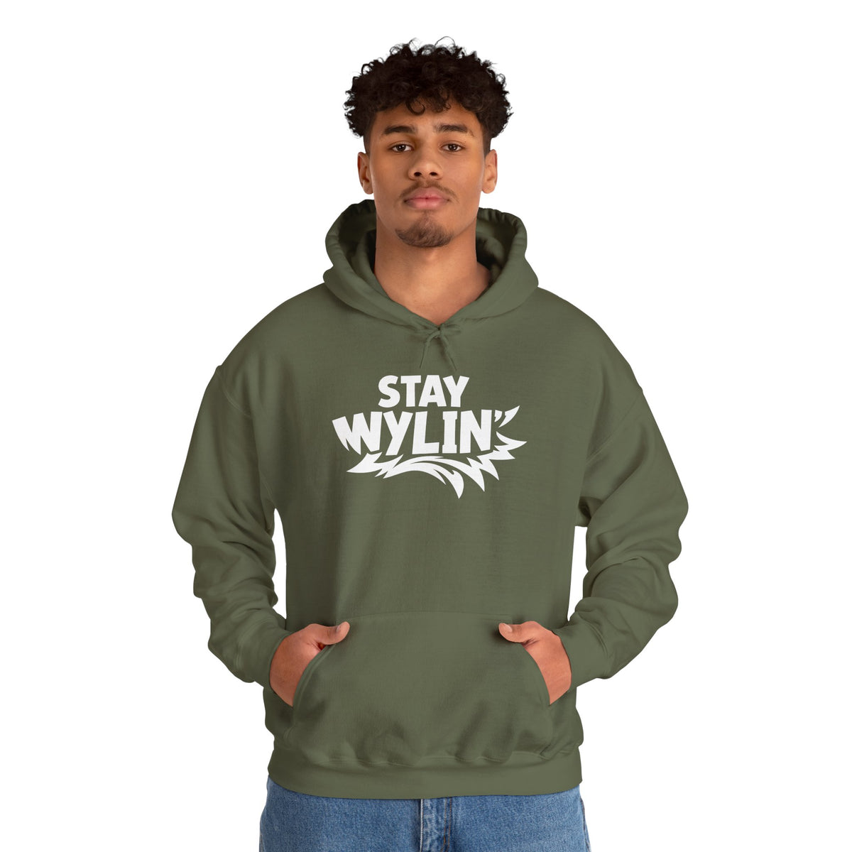 Stay Wylin' Unisex Heavy Blend™ Hooded Sweatshirt