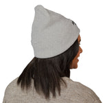 Stay Wylin' Classic Cuffed Beanie (Black Embroidery)