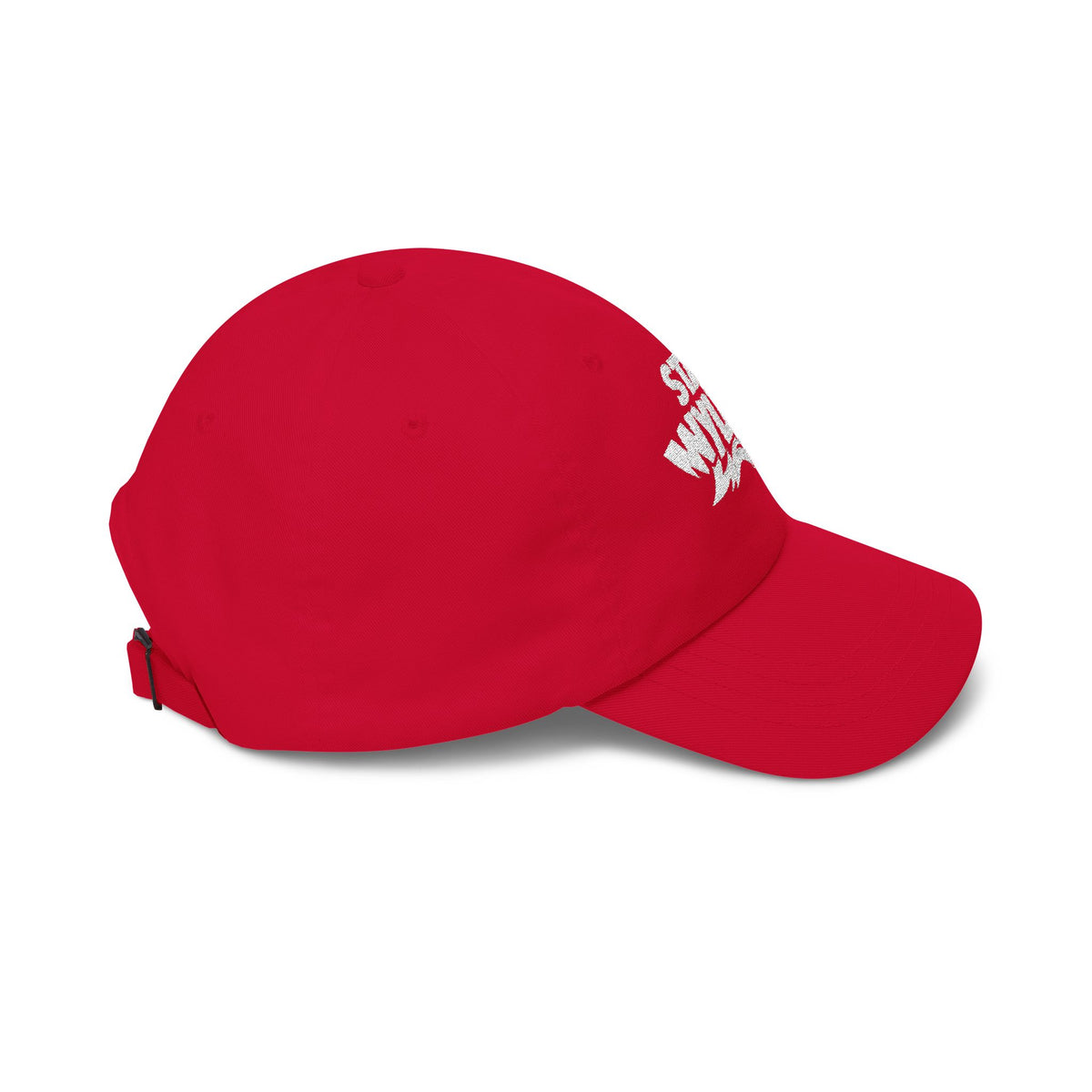 Stay Wylin' Classic Dad Cap (White)