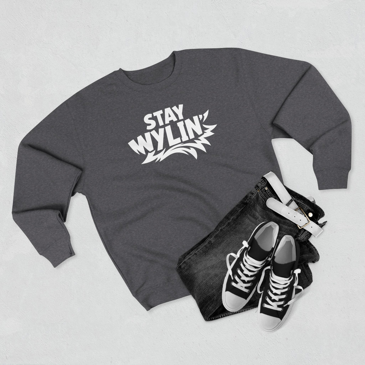 Stay Wylin' Unisex Crewneck Sweatshirt