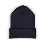 Zealous Embroidered Cuffed Beanie — Classic Winter Knit Hat