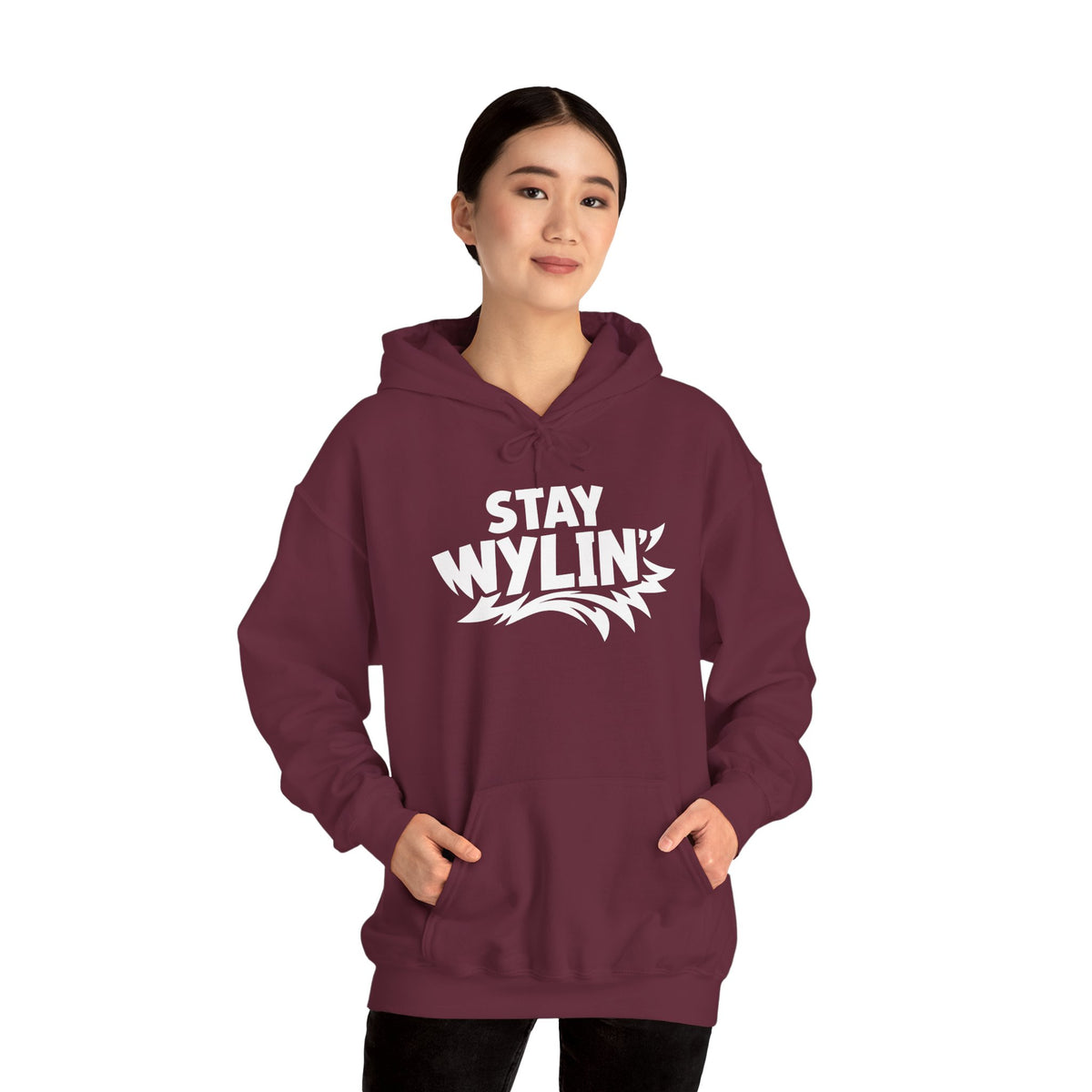 Stay Wylin' Unisex Heavy Blend™ Hooded Sweatshirt