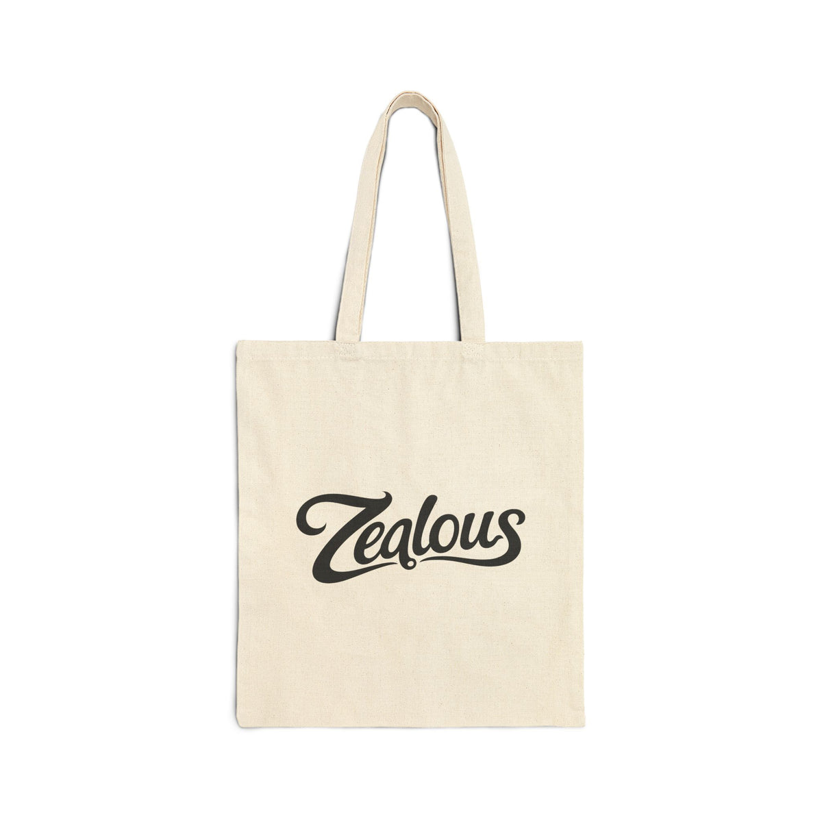 Zealous Cotton Canvas Tote Bag