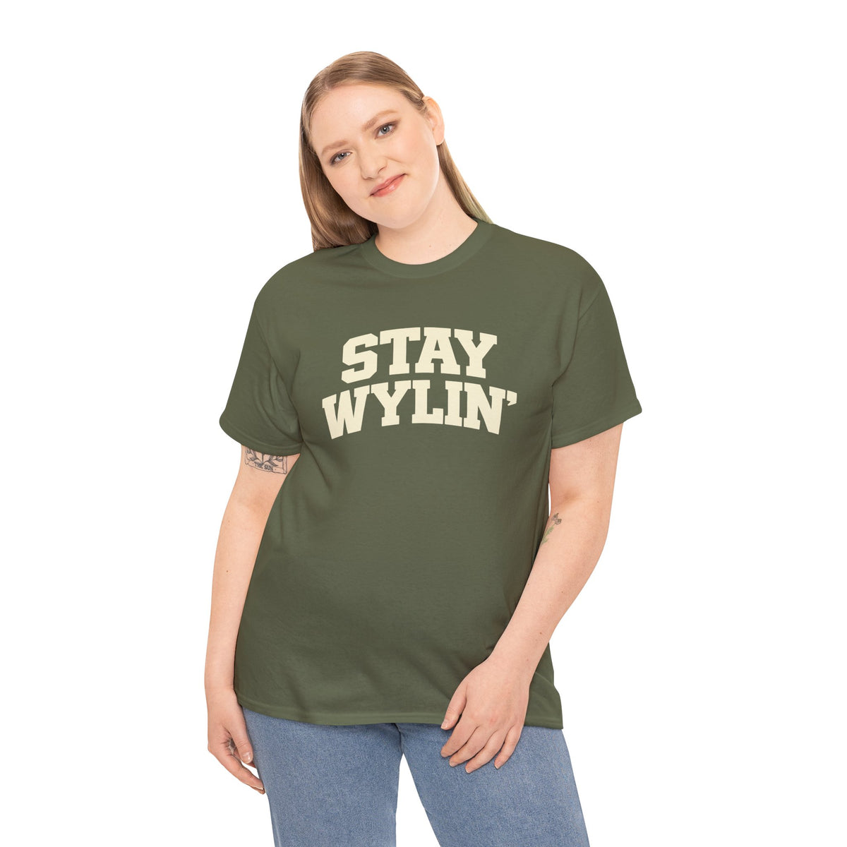 Vintage Stay Wylin' Unisex Heavy Cotton T-Shirt
