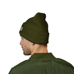Zealous Embroidered Cuffed Beanie — Classic Winter Knit Hat