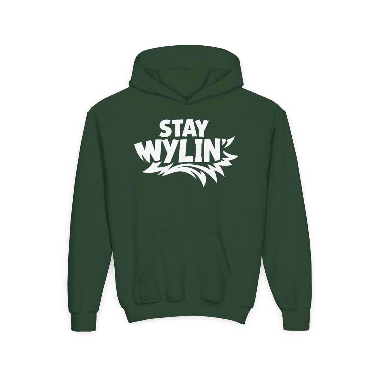 Stay Wylin' Youth Heavy Blend Hooded Sweatshirt