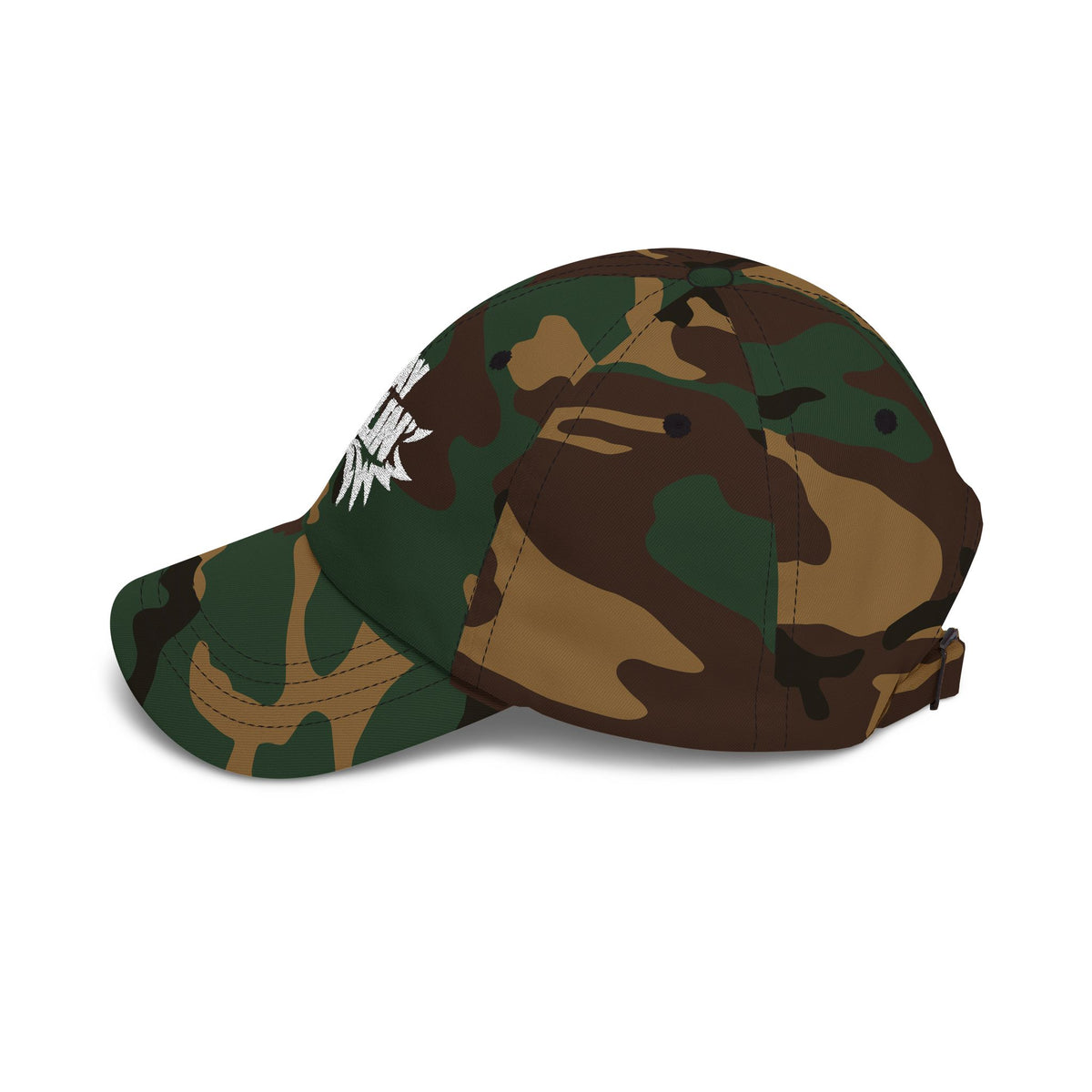 Stay Wylin' Classic Dad Cap (White)