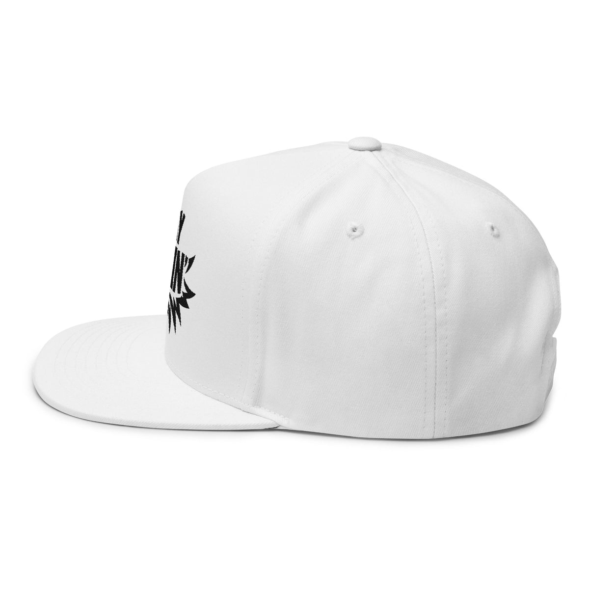 Stay Wylin' Flat Bill Cap (Black Embroidery)