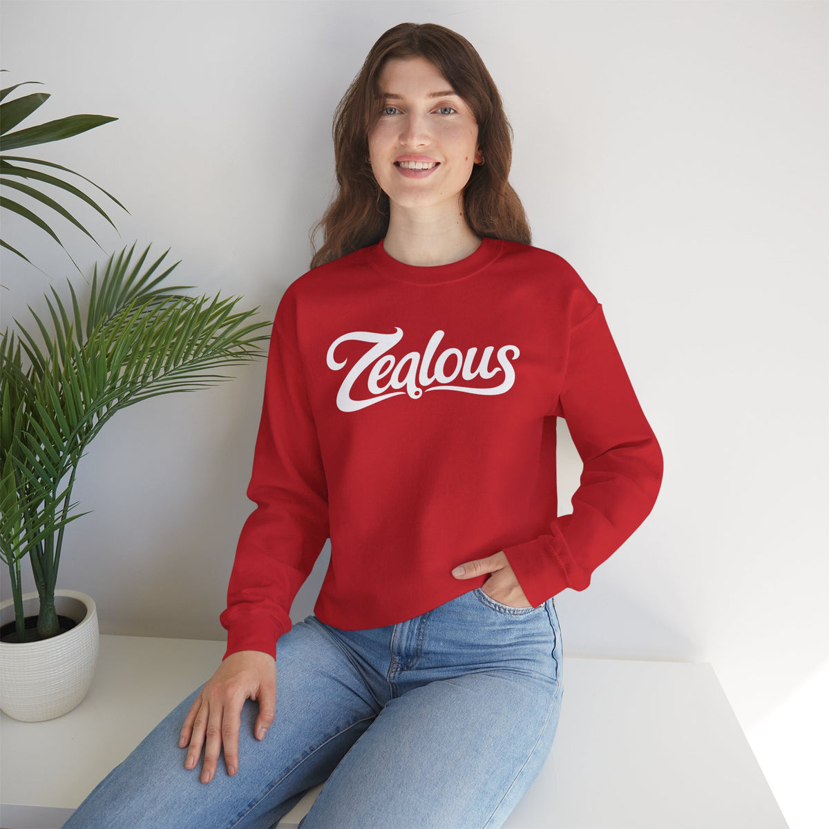 Zealous Unisex Heavy Blend™ Crewneck Sweatshirt
