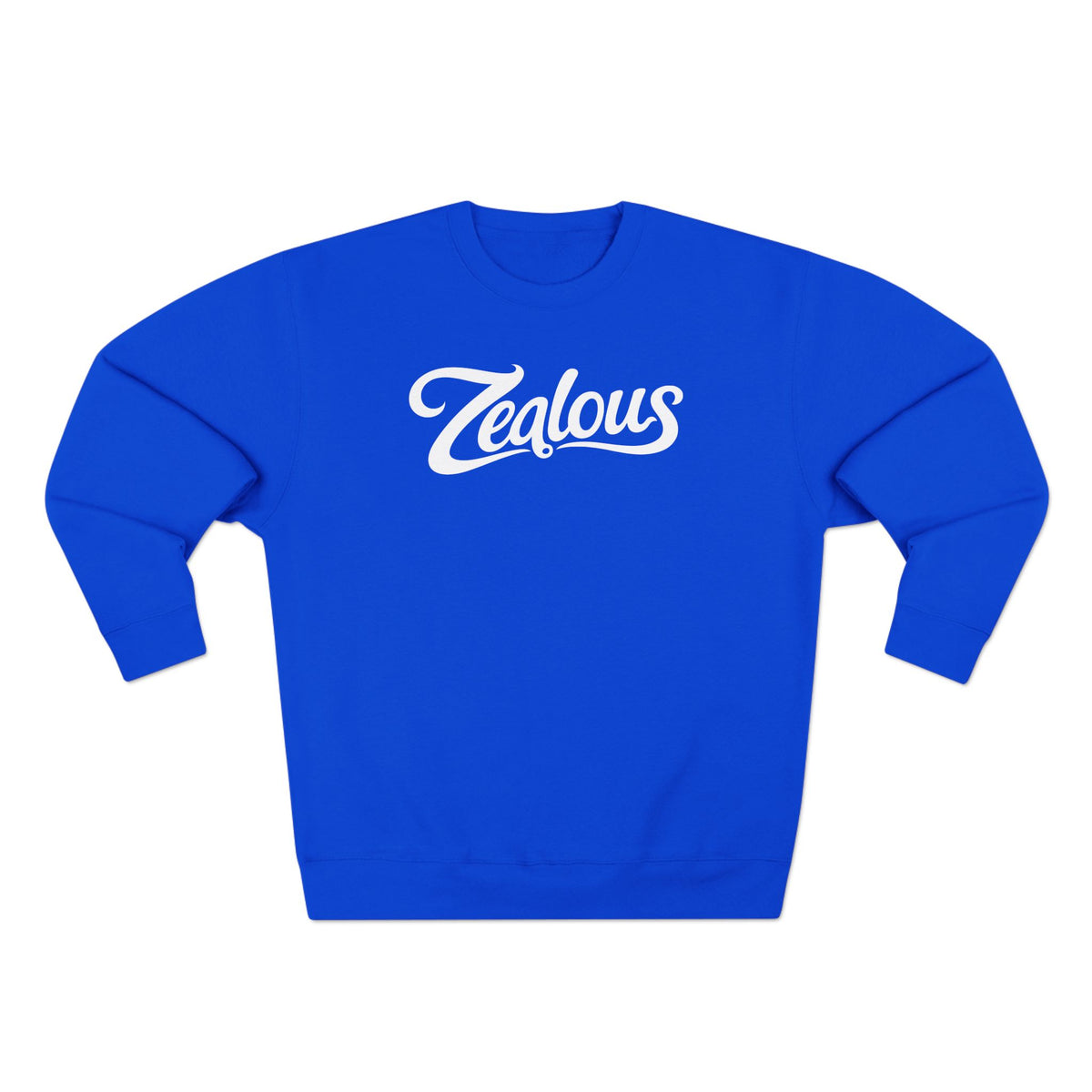 Zealous Crewneck Sweatshirt — Premium Unisex Fleece, Warm & Durable