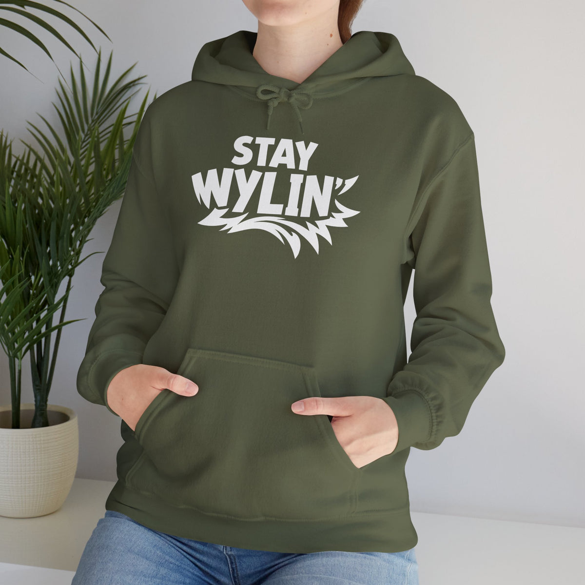 Stay Wylin' Unisex Heavy Blend™ Hooded Sweatshirt