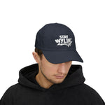 Stay Wylin' Classic Dad Cap (White)