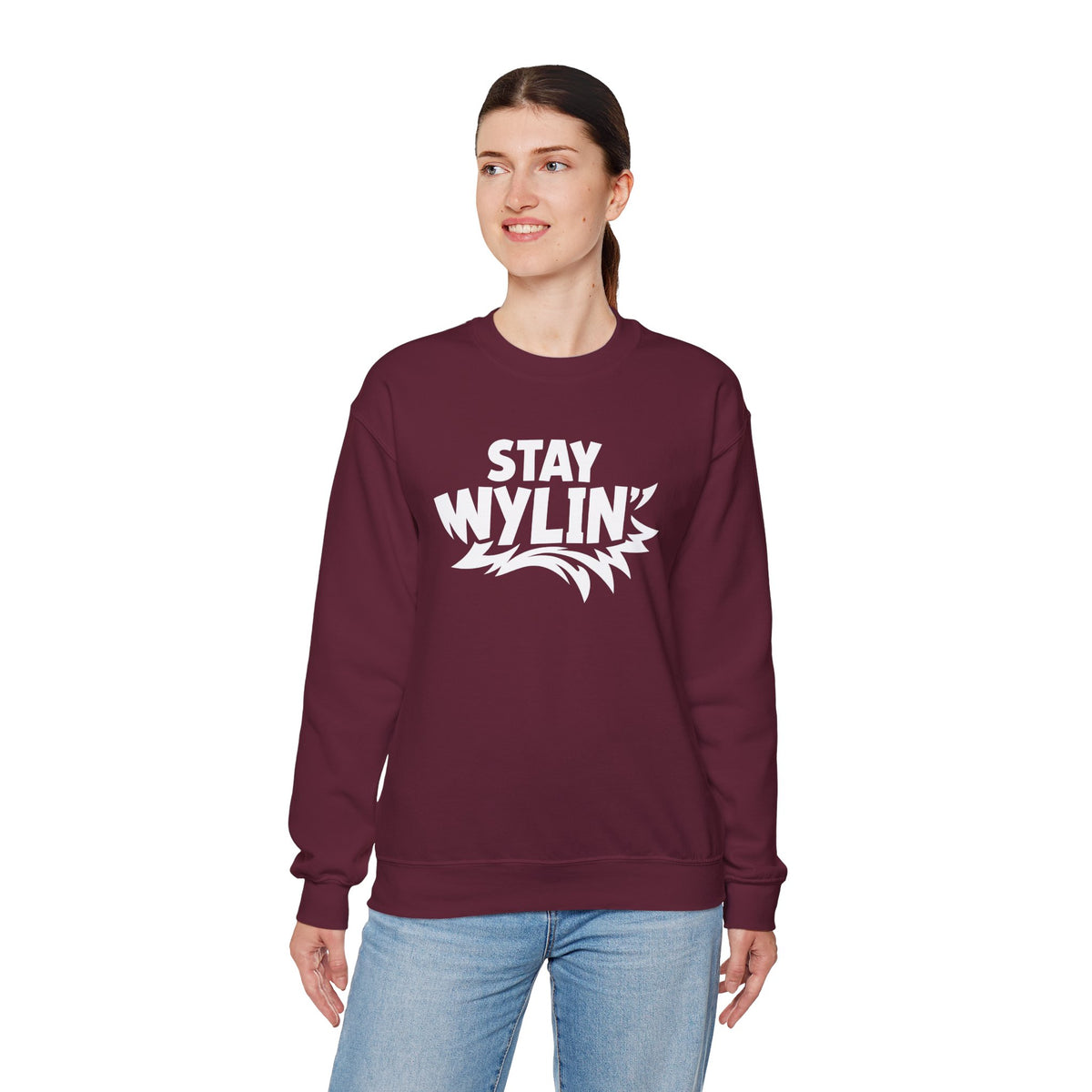 Stay Wylin' Unisex Heavy Blend™ Crewneck Sweatshirt