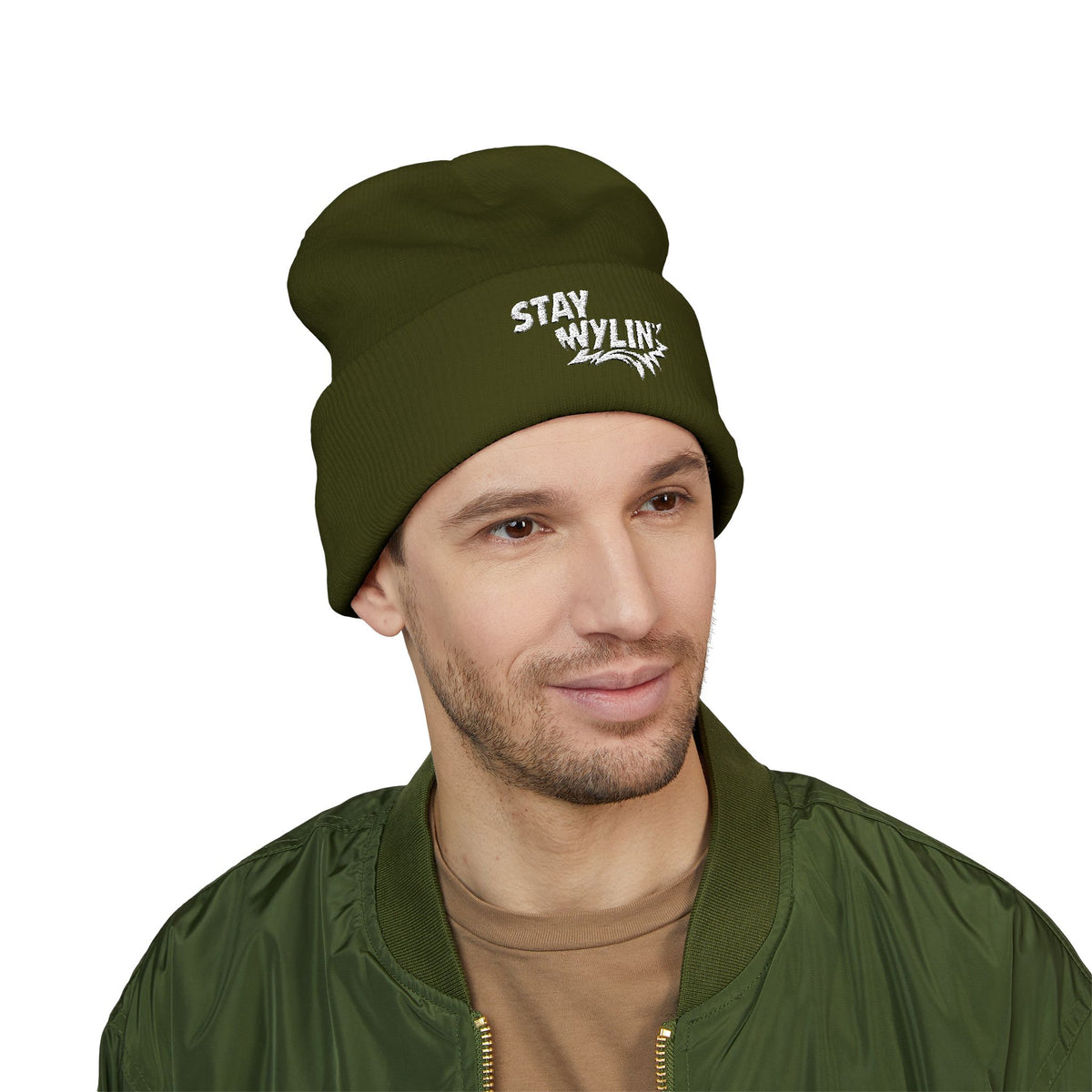 Stay Wylin' Classic Cuffed Beanie (Embroidery)