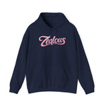 Zealous Cozy Hooded Sweatshirt — Unisex Cotton-Poly Blend
