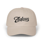 Zealous Classic Dad Cap — Vintage Brass Closure Cotton Baseball Hat