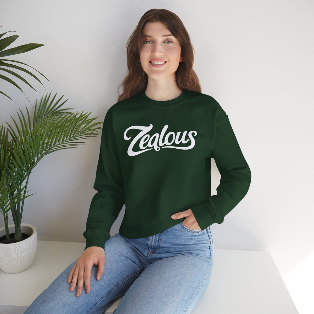 Zealous Unisex Heavy Blend™ Crewneck Sweatshirt