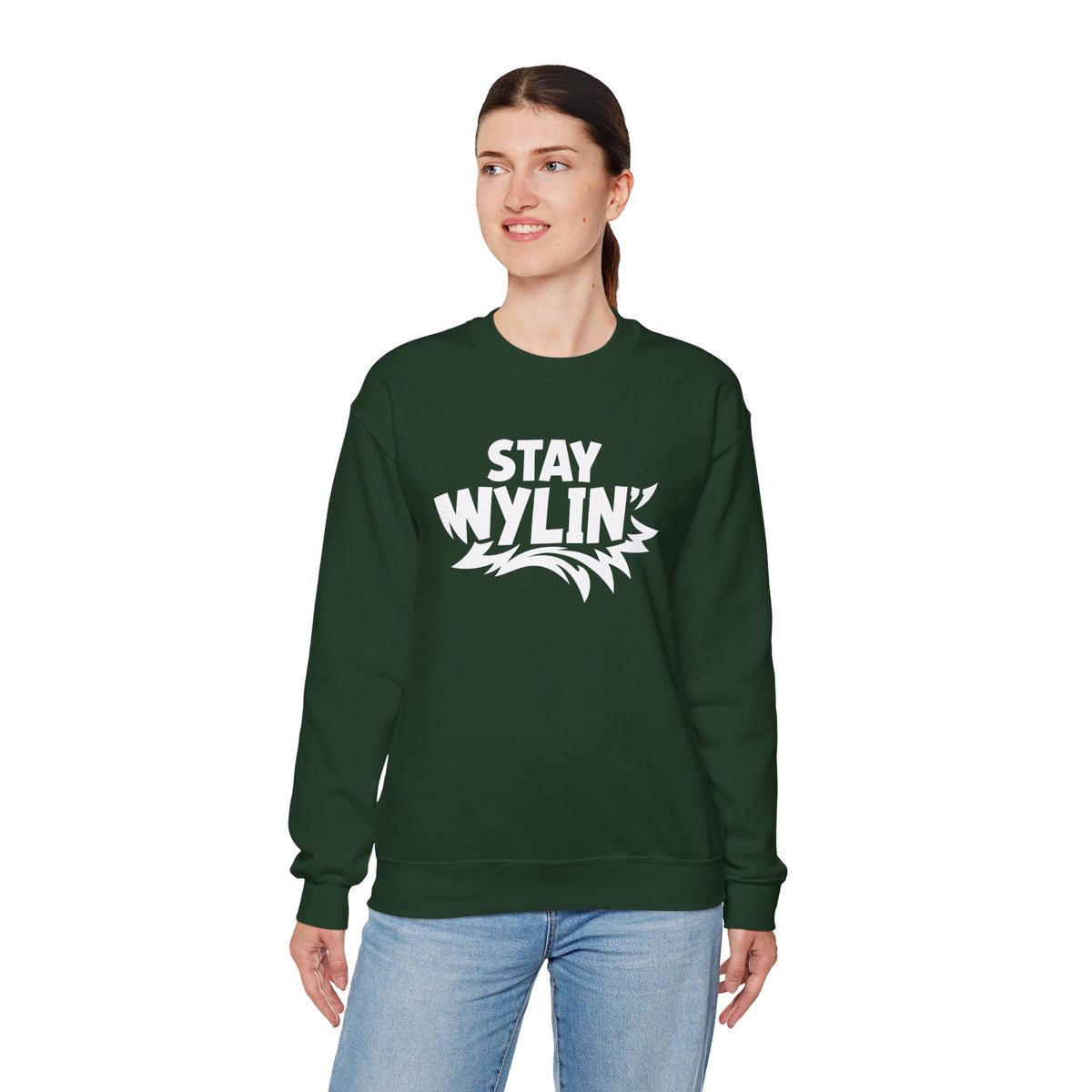 Stay Wylin' Unisex Heavy Blend™ Crewneck Sweatshirt