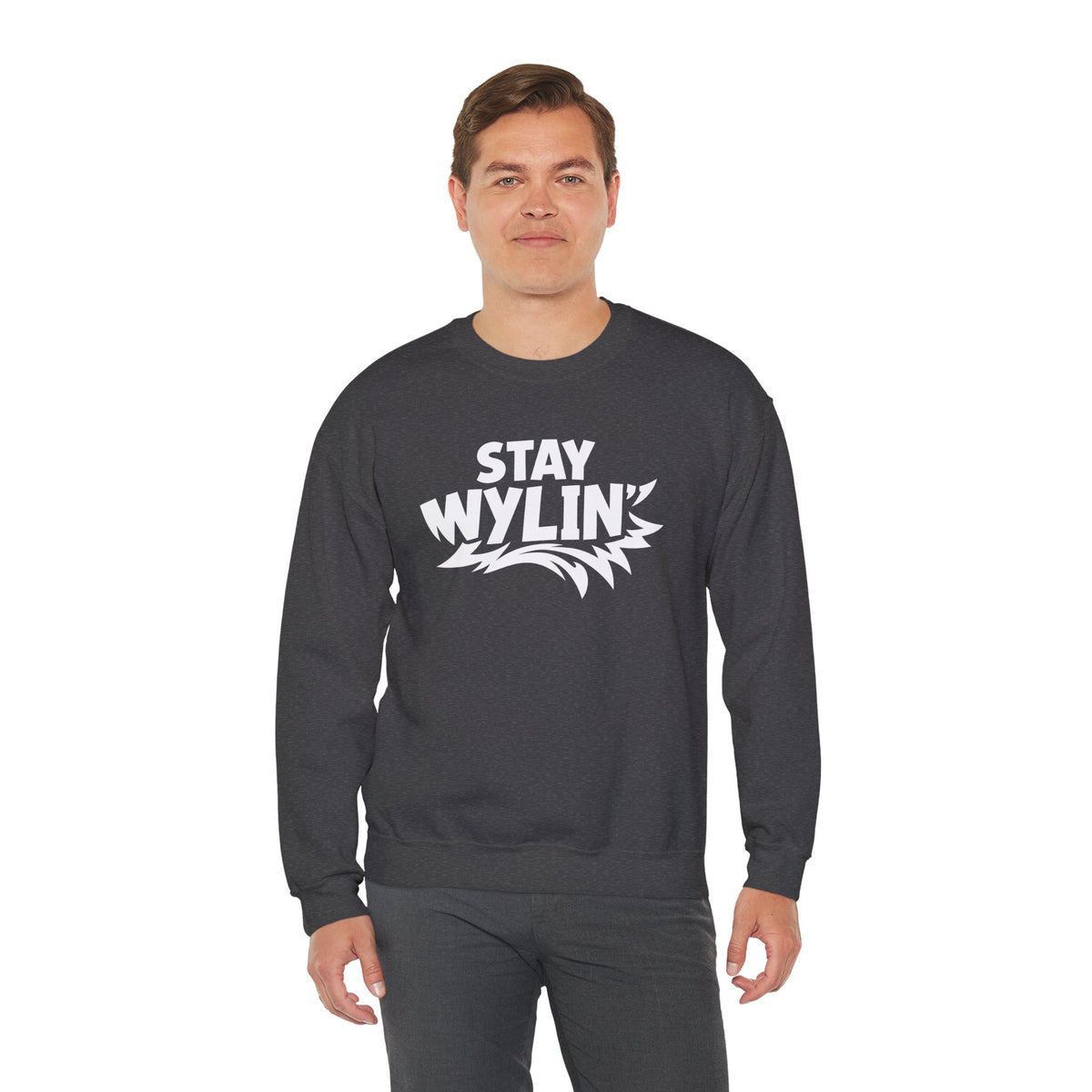 Stay Wylin' Unisex Heavy Blend™ Crewneck Sweatshirt