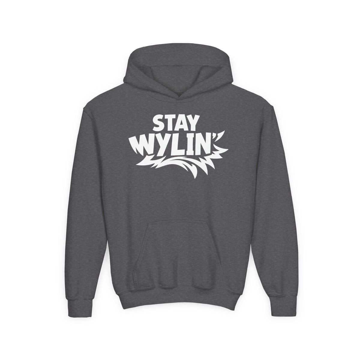 Stay Wylin' Youth Heavy Blend Hooded Sweatshirt