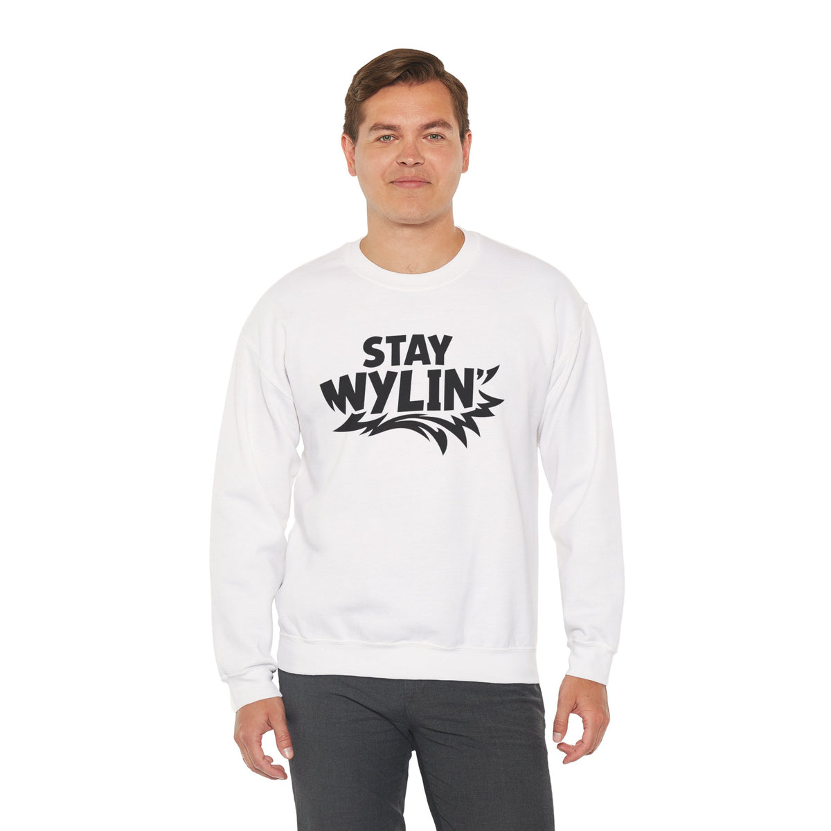 Stay Wylin' Unisex Heavy Blend™ Crewneck Sweatshirt