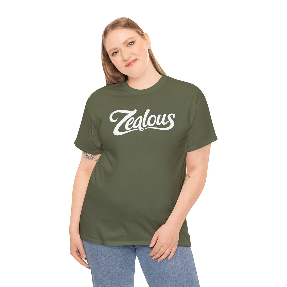 Zealous Unisex Heavy Cotton T-Shirt
