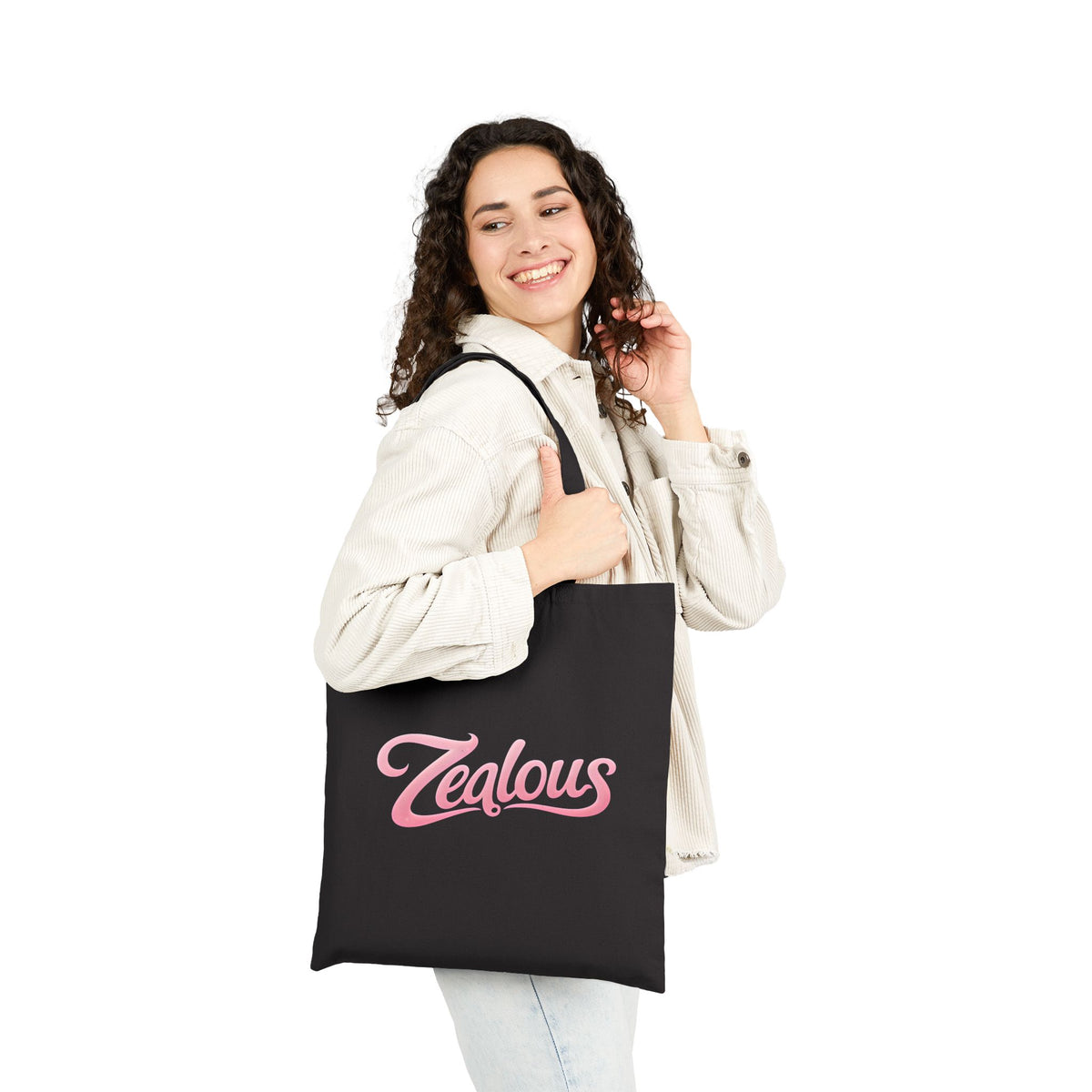 Zealous Cotton Canvas Tote Bag