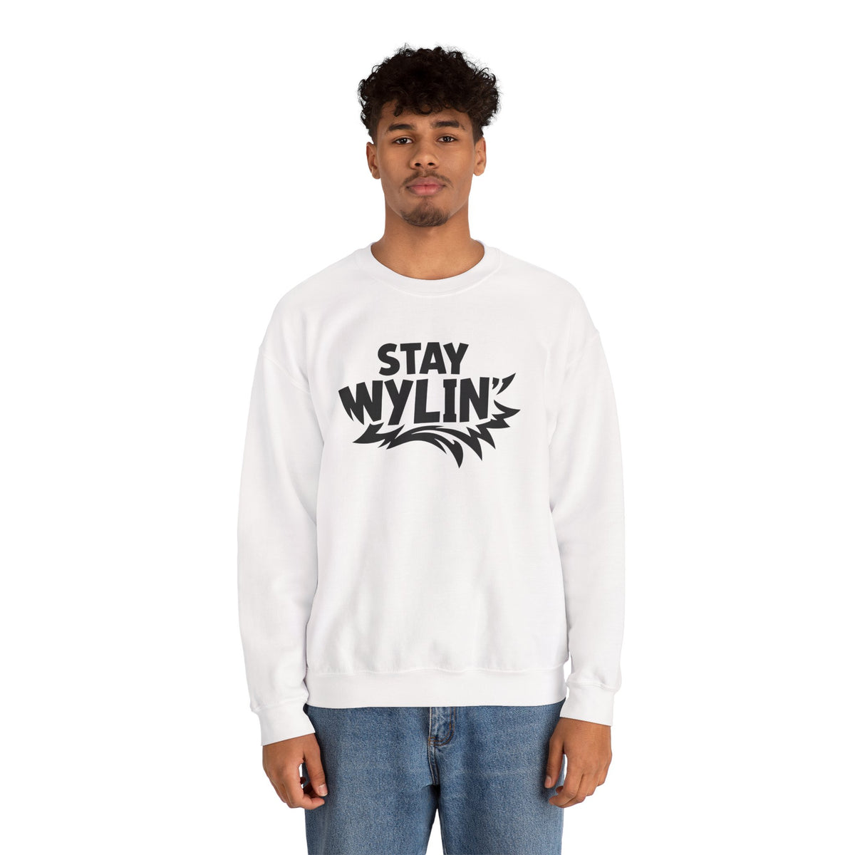 Stay Wylin' Unisex Heavy Blend™ Crewneck Sweatshirt