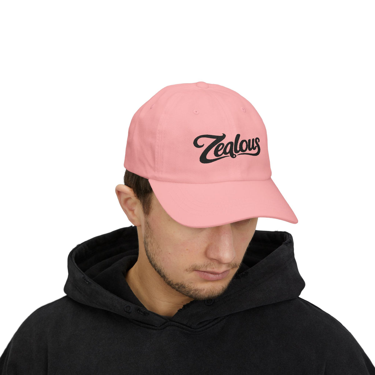 Zealous Classic Dad Cap — Vintage Brass Closure Cotton Baseball Hat
