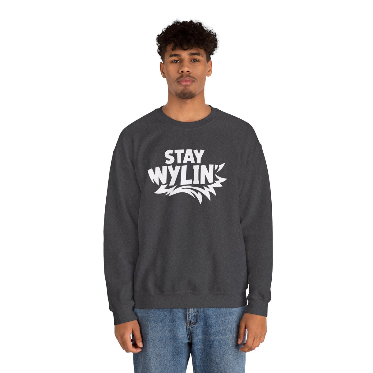 Stay Wylin' Unisex Heavy Blend™ Crewneck Sweatshirt