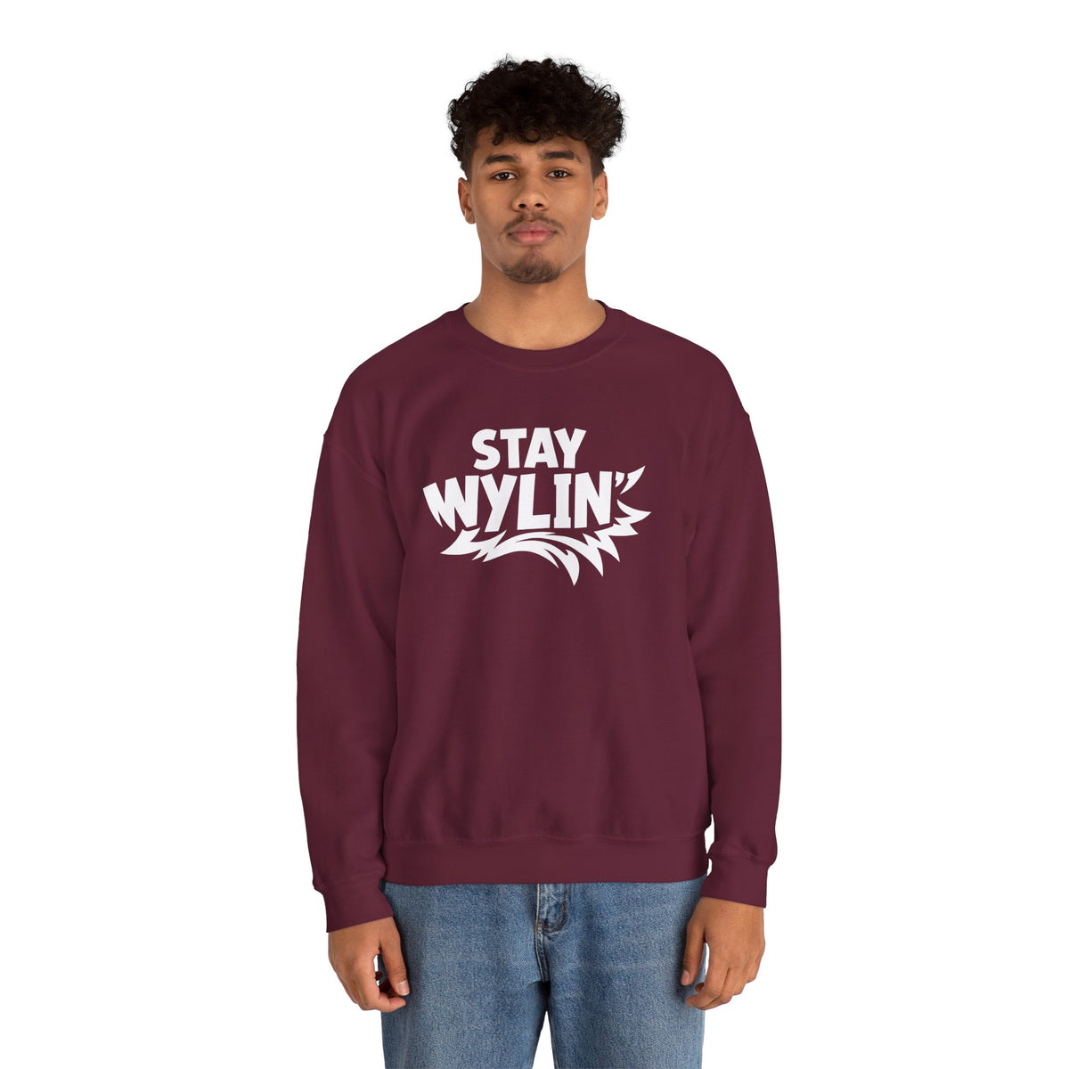 Stay Wylin' Unisex Heavy Blend™ Crewneck Sweatshirt