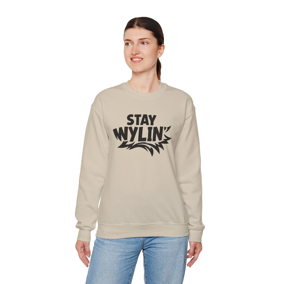 Stay Wylin' Unisex Heavy Blend™ Crewneck Sweatshirt