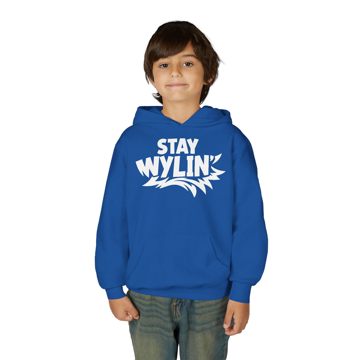 Stay Wylin' Youth Heavy Blend Hooded Sweatshirt
